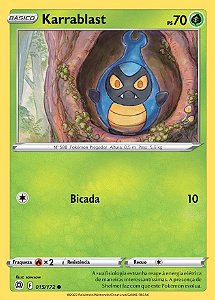 Karrablast (15/172) - Carta Avulsa Pokemon