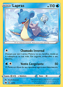 Carta Pokémon Lapras Vmax Espada E Escudo