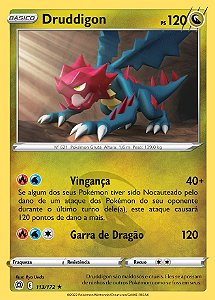 Druddigon (113/172) - Carta Avulsa Pokemon