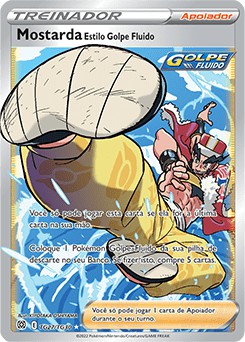Mostarda Estilo Golpe Fluido / Rapid Strike Style Mustard (TG27/TG30) - Carta Avulsa Pokemon
