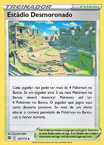 Estádio Desmoronado / Collapsed Stadium (137/172) - Carta Avulsa Pokemon