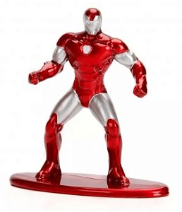 Iron Man (4 Cm)  Figura Colecionável - Nano MetalFigs - Marvel