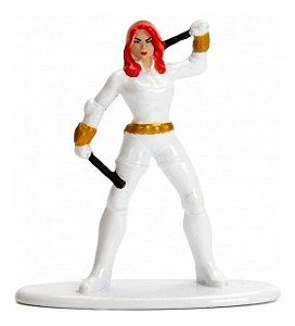 Black Widow / Viúva Negra (4 Cm)  Figura Colecionável - Nano MetalFigs - Marvel