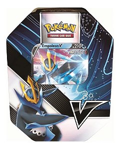 Lata Pokemon Combatentes V - Empoleon-V Golpe Flúido