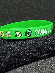 Pulseira de Silicone Among Us / Impostor (Verde)