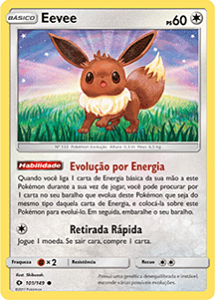 Eevee (101/149) - Carta Avulsa Pokemon