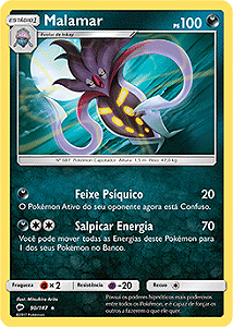 Malamar (90/147) - Carta Avulsa Pokemon