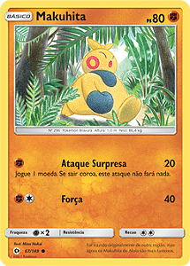 Makuhita (67/149) - Carta Avulsa Pokemon