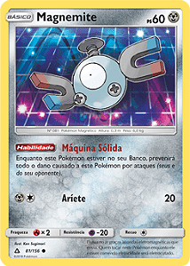 Magnemite (81/156) - Carta Avulsa Pokemon