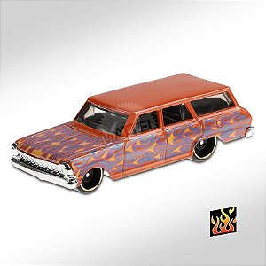 Carro Colecionável Hot Wheels - '64 Chevy Nova Wagon