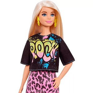 Boneca Barbie Fashionista Colecionável 155 - 30cm