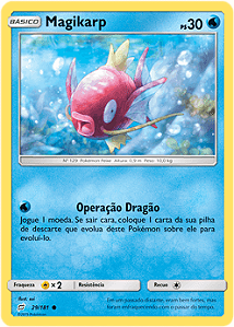 Magikarp (29/181) REV FOIL - Carta Avulsa Pokemon