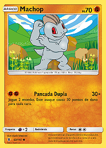 Machop (62/145) - Carta Avulsa Pokemon