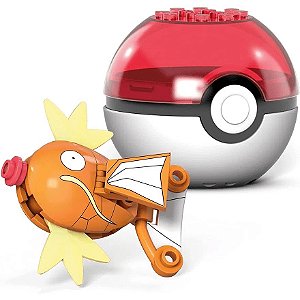 Magikarp e Pokebola - Mega Construx Pokémon (20 peças)