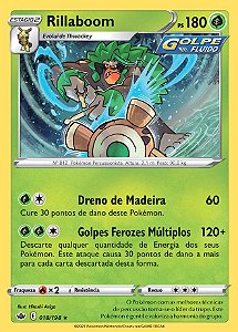 Rillaboom (18/198) REV FOIL - Carta Avulsa Pokemon