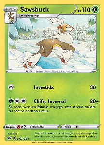 Sawsbuck (012/198) - Carta Avulsa Pokemon