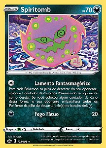 Spiritomb (103/198) - Carta Avulsa Pokemon