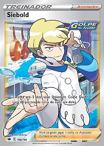 Siebold (198/198) - Carta Avulsa Pokemon