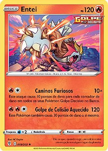 Entei (19/203) FOIL - Carta Avulsa Pokemon