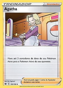 Agatha (129/198) - Carta Avulsa Pokemon