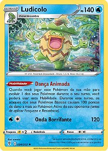 Ludicolo (34/203) REV FOIL - Carta Avulsa Pokemon