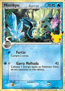 Mimikyu (SWSH136) FOIL - Carta avulsa Pokemon