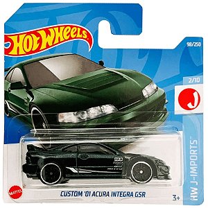 Carro Colecionável Hot Wheels - Custom '01 Acura Integra GSR