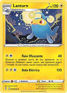 Lanturn (53/203) REV FOIL - Carta Avulsa Pokemon