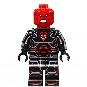 Caveira Vermelha (Game Lego Marvel Super Heroes) - Minifigura De Montar Marvel