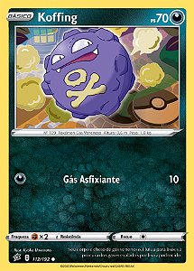 Koffing (112/192) - Carta Avulsa Pokemon