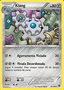 Klang (72/114) - Carta Avulsa Pokemon