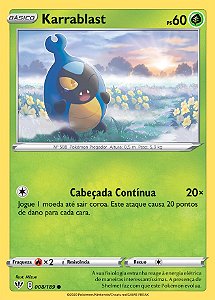 Karrablast (8/189) - Carta Avulsa Pokemon