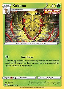 Kakuna (002/198) - Carta Avulsa Pokemon