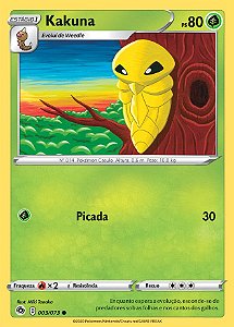 Kakuna (003/073) - Carta Avulsa Pokemon