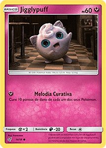 Jigglypuff (14/18) FOIL - Carta Avulsa Pokemon