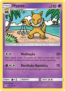Hypno (60/149) - Carta Avulsa Pokemon