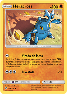 Heracross (107/236) REV FOIL - Carta Avulsa Pokemon