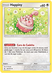 Happiny (161/214) - Carta Avulsa Pokemon