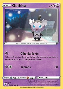 Gothita (73/189) REV FOIL - Carta Avulsa Pokemon