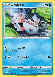 Goldeen (46/202) REV FOIL - Carta Avulsa Pokemon
