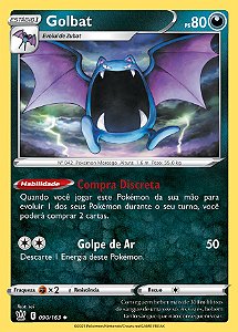 Golbat (90/163) - Carta Avulsa Pokemon