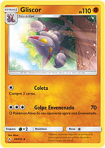 Gliscor (99/214) - Carta Avulsa Pokemon