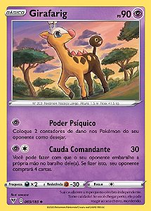 Girafarig (065/185) - Carta Avulsa Pokemon
