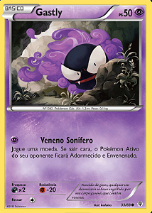 Gastly (33/83) - Carta Avulsa Pokemon