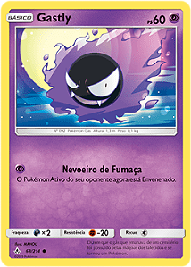 Gastly (68/214) REV FOIL - Carta Avulsa Pokemon