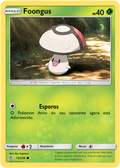 Foongus (13/236) - Carta Avulsa Pokemon