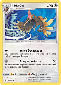 Fearow (98/149) - Carta Avulsa Pokemon