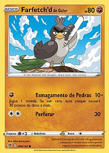 Farfetch'd de Galar / Galarian Farfetch'd (94/192) - Carta Avulsa Pokemon