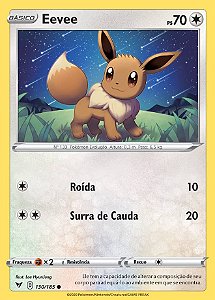 Eevee (130/185) - Carta Avulsa Pokemon