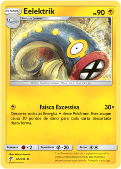 Eelektrik (65/236) - Carta Avulsa Pokemon